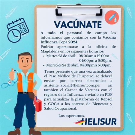 Vacunación Influenza