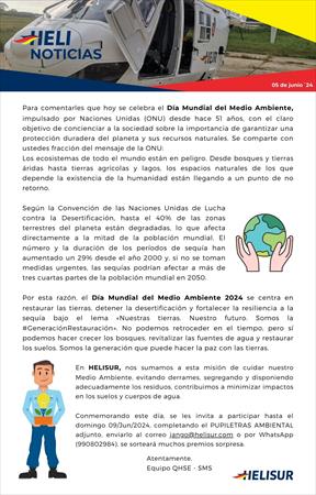 Dia Mundial del Medio ambiente