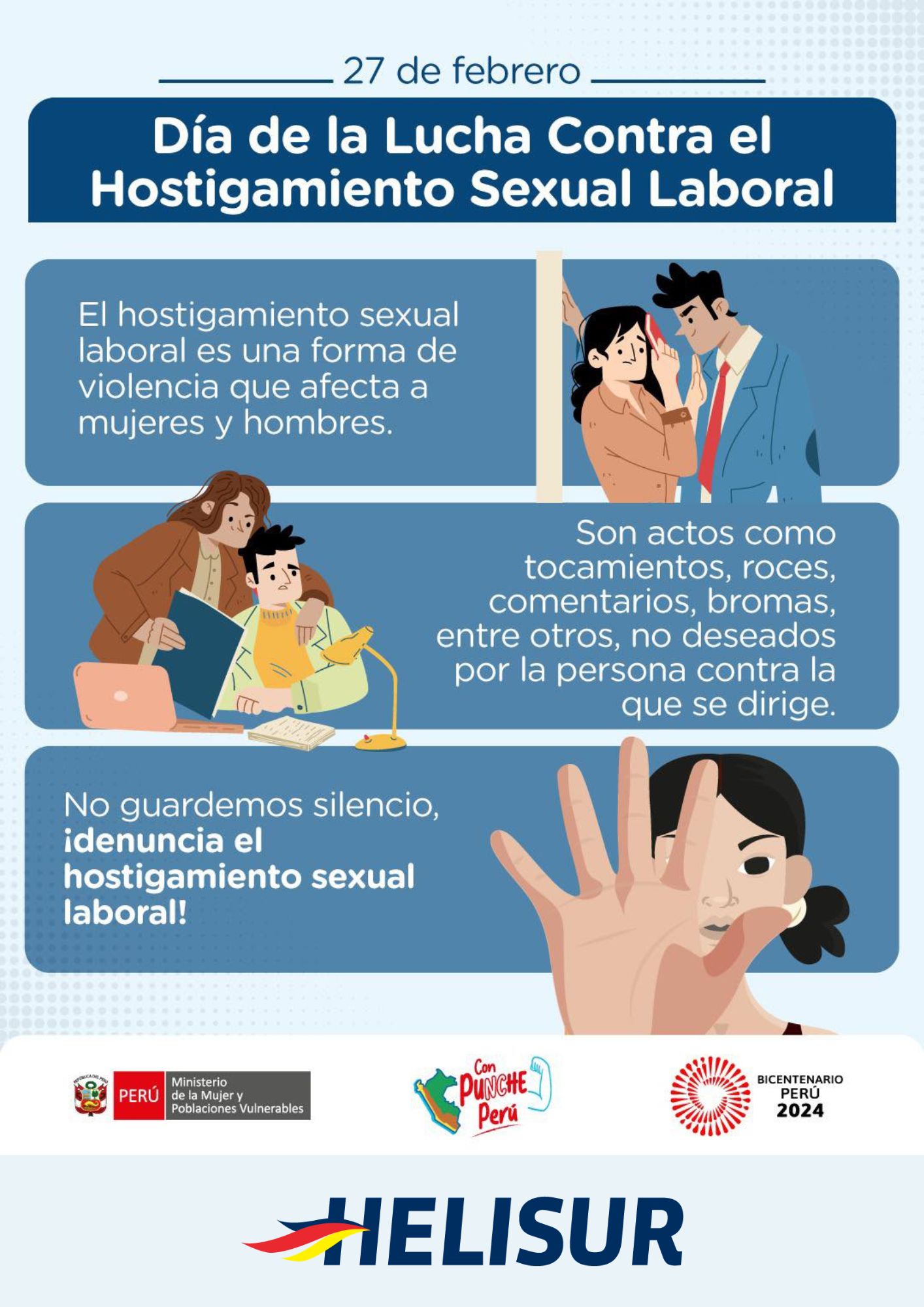 Día de la Lucha contra el Hostigamiento Sexual Laboral